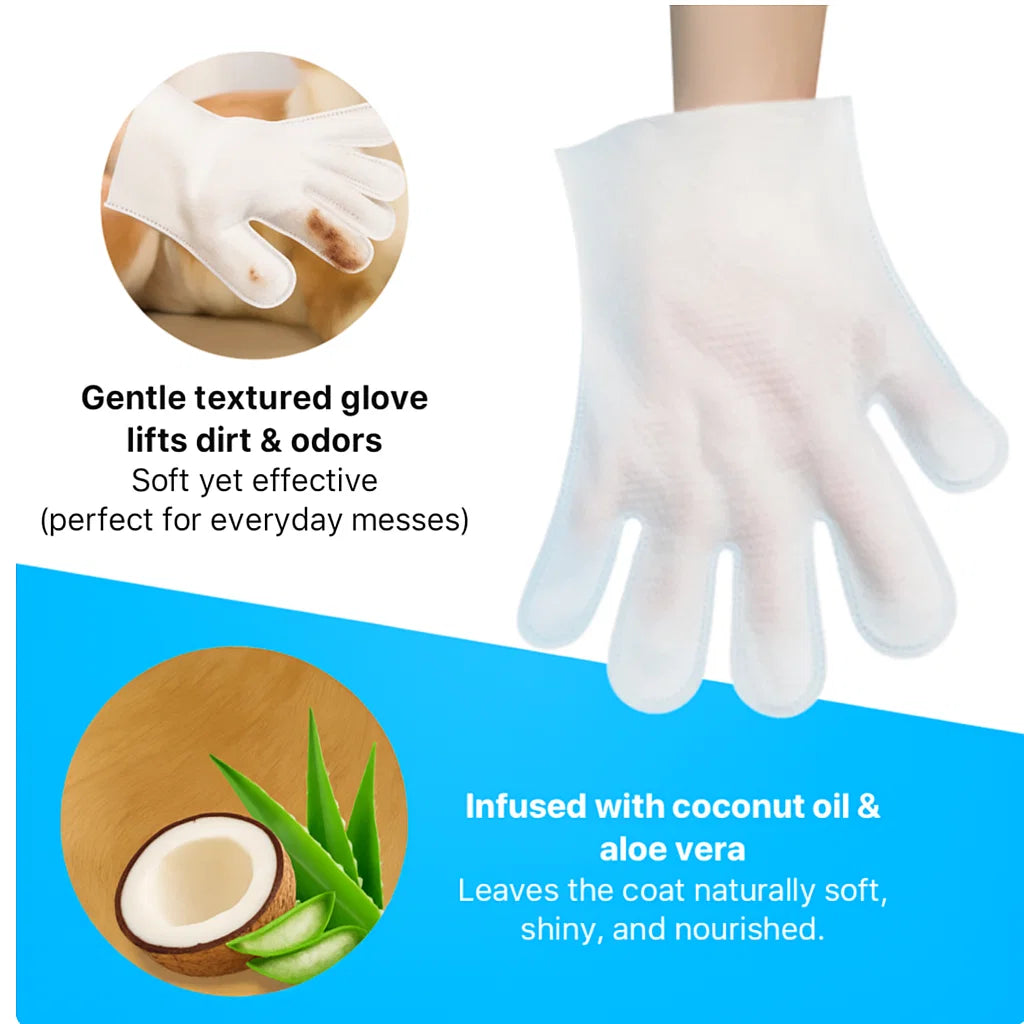 Pet Bath Gloves