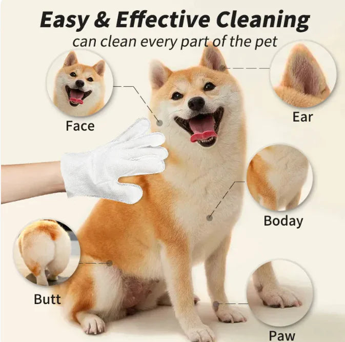 Pet Bath Gloves